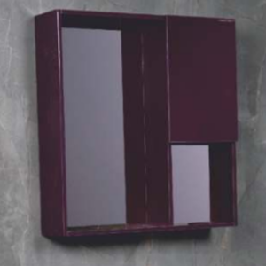 Vanity Series Glossy Wine Finish Top Unit