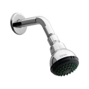 Cera Overhead Shower 70 mm (2.5”) Dia With 235 mm (10.5”) Long Shower Arm