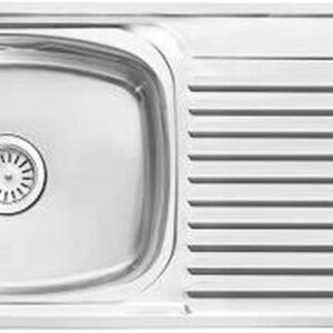 Jindal Mirror Finish Single Bowl Stainless Steel Kitchen Sink With DB