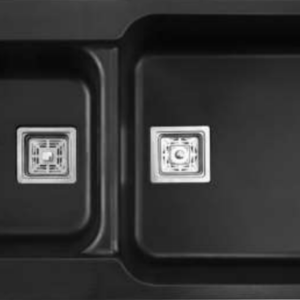 Quro Brown Metalic Finish Quartz Sink