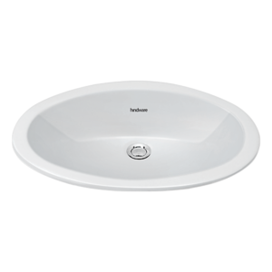 Hindware Oval Counter Top Self Rimming Basin