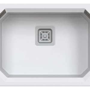 Carysil Series Snow Finish Inch Single Bowl Quartz Sink