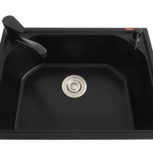 Futura Natural Quartz Single Bowl Sink - 600 x 450 x 200 mm