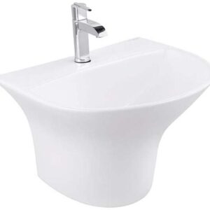 Bathsense Series Serene Integrated One Piece Basin