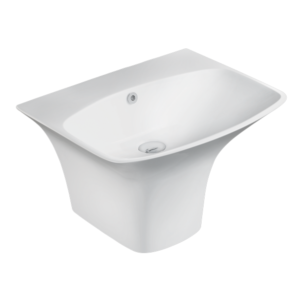 Hindware Berlin Integrated Pedestal Basin - 560x470x390 mm