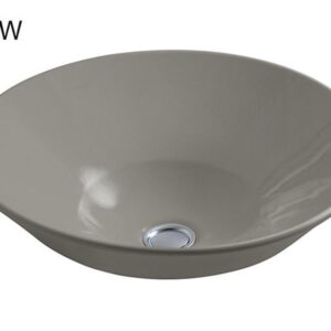 Conical Bell Series Cashmere Vessel Basin Without Faucet Hole