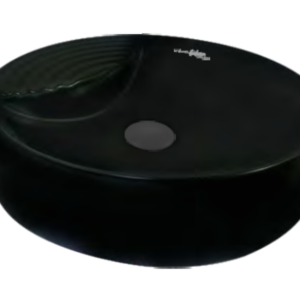 Hindware  Glamour Series Moonlit Matte Black Finish Wash Basin - 445 mm