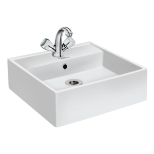Hindware Inox Over Counter Basin - 385x385x130 mm