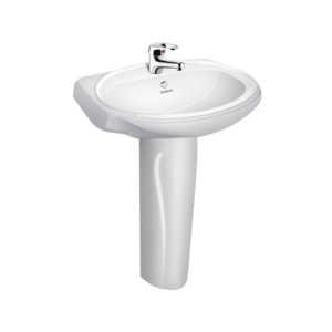 Hindware Constellation Full Pedestal Basin - 560x430x820 mm