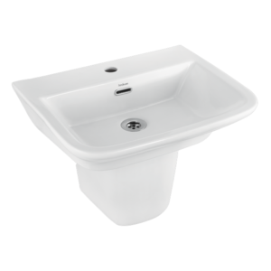 Hindware Flora Full Pedastal Basin - 660x470 mm