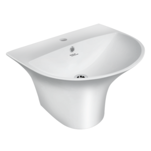 Hindware Kylis Pedestal Wash Basin - 580x480x400 mm
