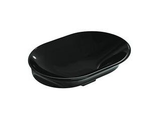 Vessel Basin Without Faucet Hole In Black