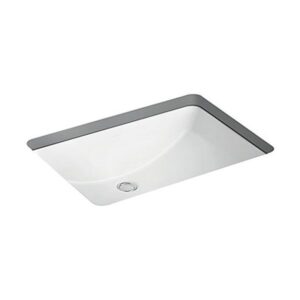 Ladena Series White Under Counter Basin