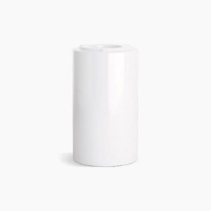 Veil Series White Pedestal Basin