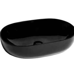 Bathsense Series Glossy Black Table Top Basin