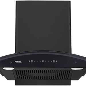 Hindware Autoclean Chimney Chromia 60cm 1200m3/hr with Touch Control & Motion Sensor (Filter less Technology)