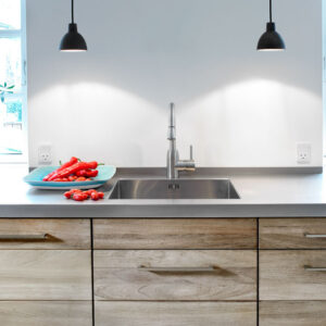 Recycled Aluminum Kitchen Counter Top