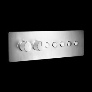 High-Flow Thermostatic Click-Select Multifucntion Diverter with Five Outlets & Flow Control (20mm) AQUANT