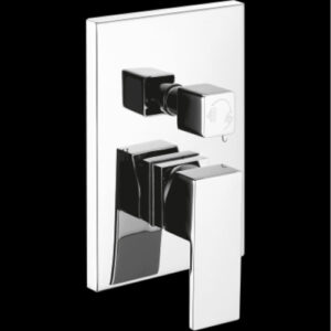 Single-Lever Diverter with 4 Outlets (Cube Series) AQUANT
