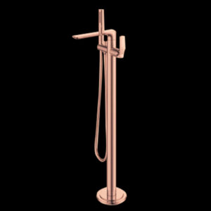 Rose Gold Free Standing Bath Mixer with Hand Shower AQUANT