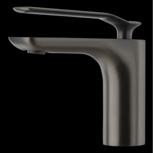 Basin Mixer - Short Body (Matt Grey) AQUANT