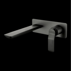 Basin Mixer - Wall-Mounted (Matt Grey) AQUANT