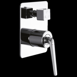 Single-Lever Diverter with 3 Outlets (Slender Series) AQUANT