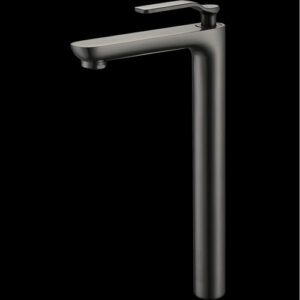 Basin Tall Pillar Tap (Matt Grey)AQUANT