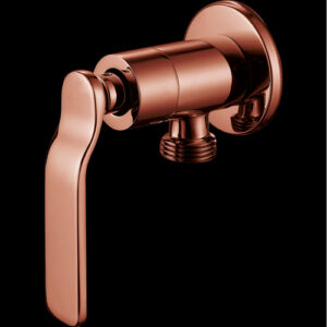 Brass Angle Valve (Rose Gold) AQUANT