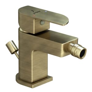 SINGLE LEVER 1-HOLE BIDET MIXER - ANTIQUE BRONZE JAQUAR