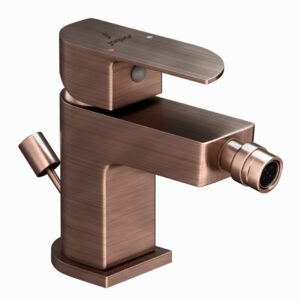 SINGLE LEVER 1-HOLE BIDET MIXER - ANTIQUE COPPER JAQUAR