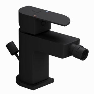 SINGLE LEVER 1-HOLE BIDET MIXER - BLACK MATT JAQUAR