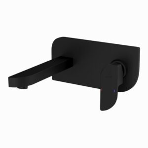 EXPOSED PART KIT OF SINGLE LEVER BASIN MIXER WALL MOUNTED - BLACK MATT JAQUAR