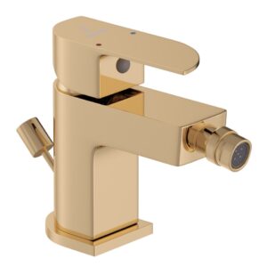 SINGLE LEVER 1-HOLE BIDET MIXER - AURIC GOLD JAQUAR