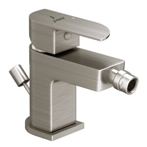 SINGLE LEVER 1-HOLE BIDET MIXER - STAINLESS STEEL JAQUAR