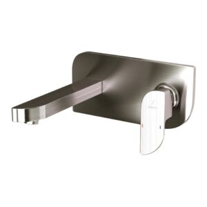EXPOSED PART KIT OF SINGLE LEVER BASIN MIXER WALL MOUNTED - STAINLESS STEEL JAQUAR