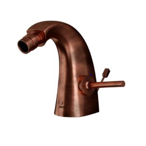 JOYSTICK 1-HOLE BIDET MIXER - ANTIQUE COPPER Jaquar