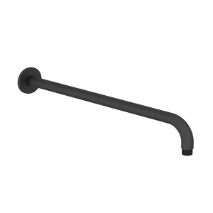 COMPLEMENTARY 460MM SHOWERARM IN MATTE BLACK FINISH
