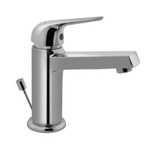 SINGLE LEVER BASIN MIXER WITH POPUP WASTE