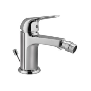 SINGLE LEVER 1-HOLE BIDET MIXER WITH POPUP WASTE SYSTEM