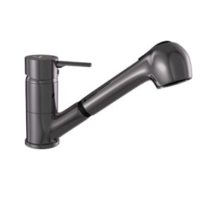 SINGLE LEVER SINK MIXER - BLACK CHROME JAQUAR