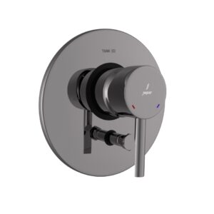 3-INLET SINGLE LEVER CONCEALED DIVERTER - BLACK CHROME
