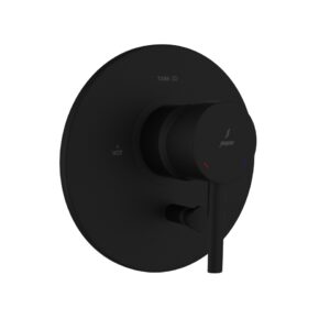 3-INLET SINGLE LEVER CONCEALED DIVERTER - BLACK MATT