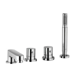 4-HOLE THERMOSTATIC BATH & SHOWER MIXER Jaquar