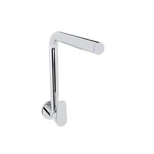 ALEO WALL MOUNT COLD ONLY KITCHEN FAUCET IN POLISHED CHROME FINISH