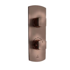 THERMOSTATIC SHOWER MIXER - ANTIQUE COPPER JAQUAR