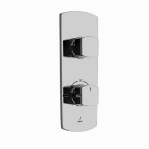 THERMOSTATIC SHOWER MIXER - BLACK CHROME JAQUAR