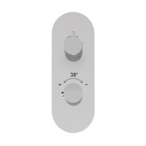AQUAMAX EXPOSED PART KIT OF THERMOSTATIC SHOWER MIXER - CHROME