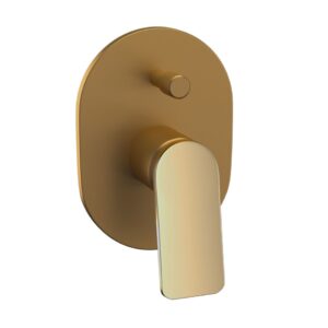 SINGLE LEVER CONCEALED DIVERTOR - LEVER: GOLD BRIGHT PVD | BODY: GOLD MATT PVD