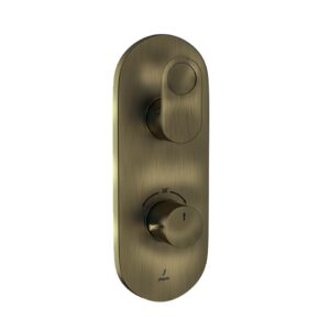 THERMOSTATIC SHOWER MIXER - ANTIQUE BRONZE JAQUAR